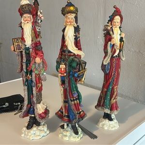 Set 3 santas claus